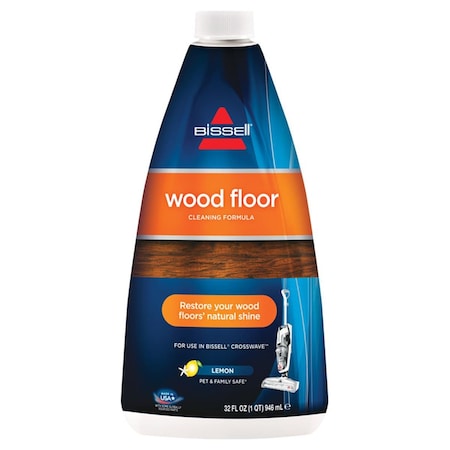 Bissell Lemon Scent Hardwood Floor Cleaner, 32 oz, 4PK BI5639